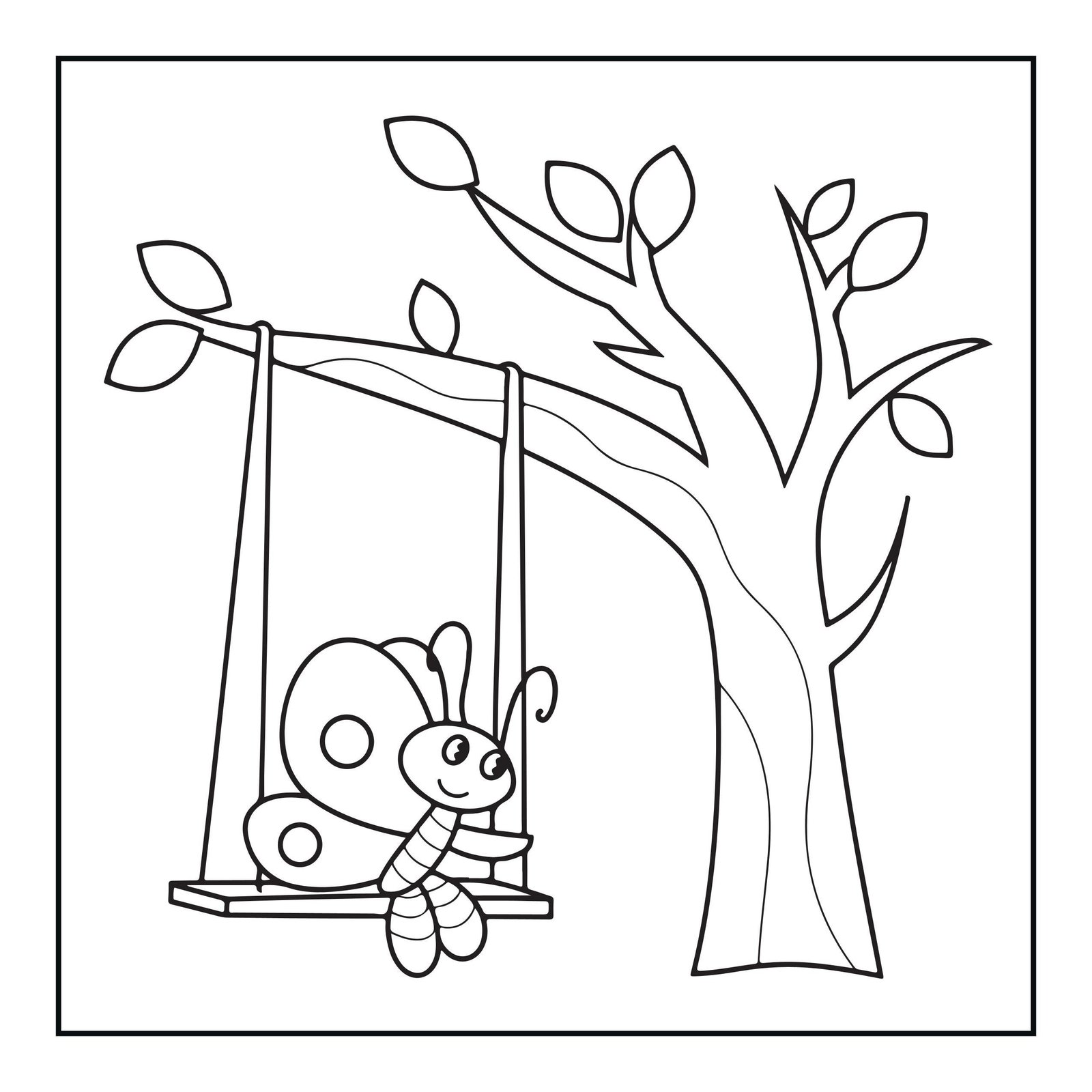 Cozy Butterfly Coloring Book | Bold Easy Pages for Adults Kids (Digital Download) - Image 4