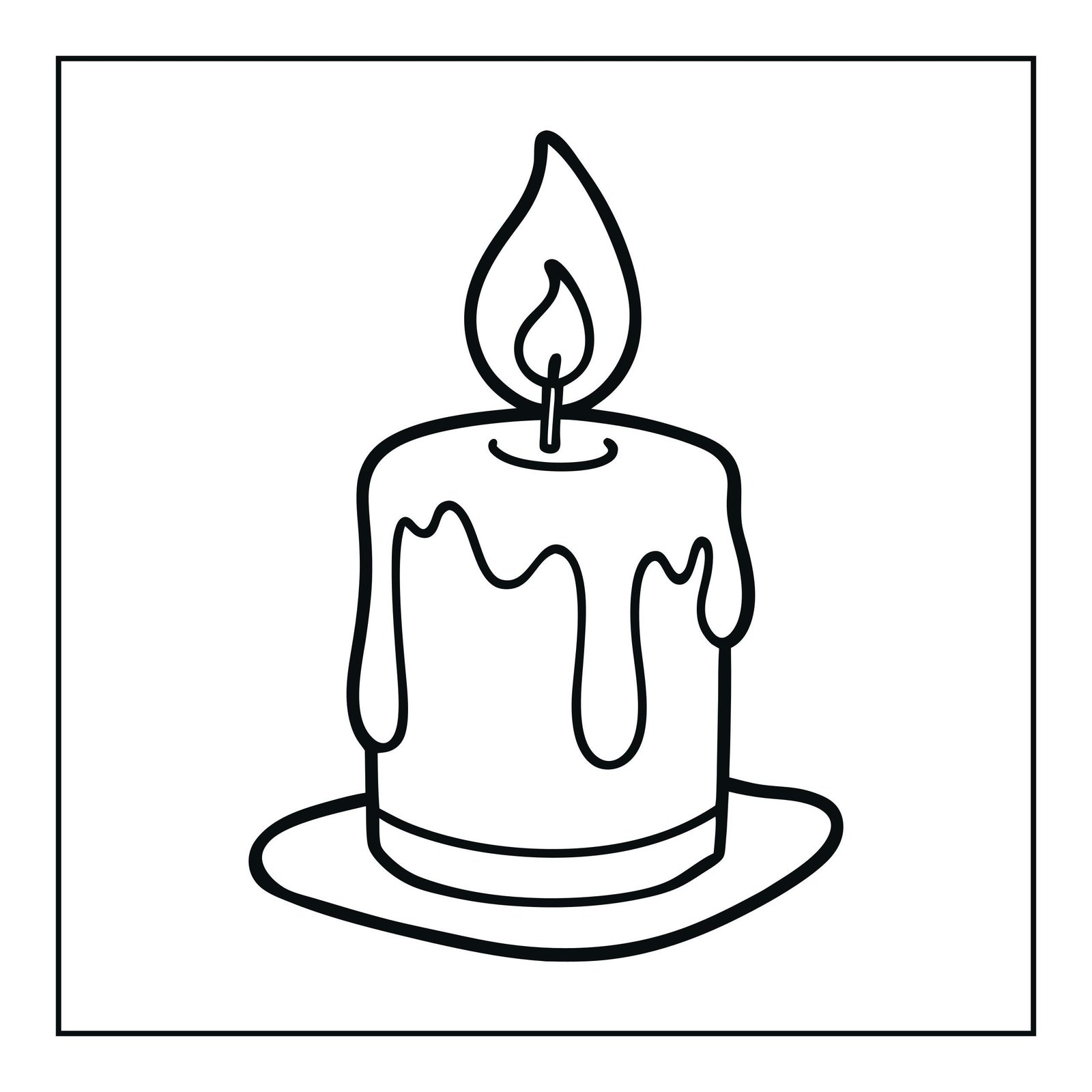 63-Page Everyday Things Coloring Book, Bold Easy Designs (Digital Download) - Image 9