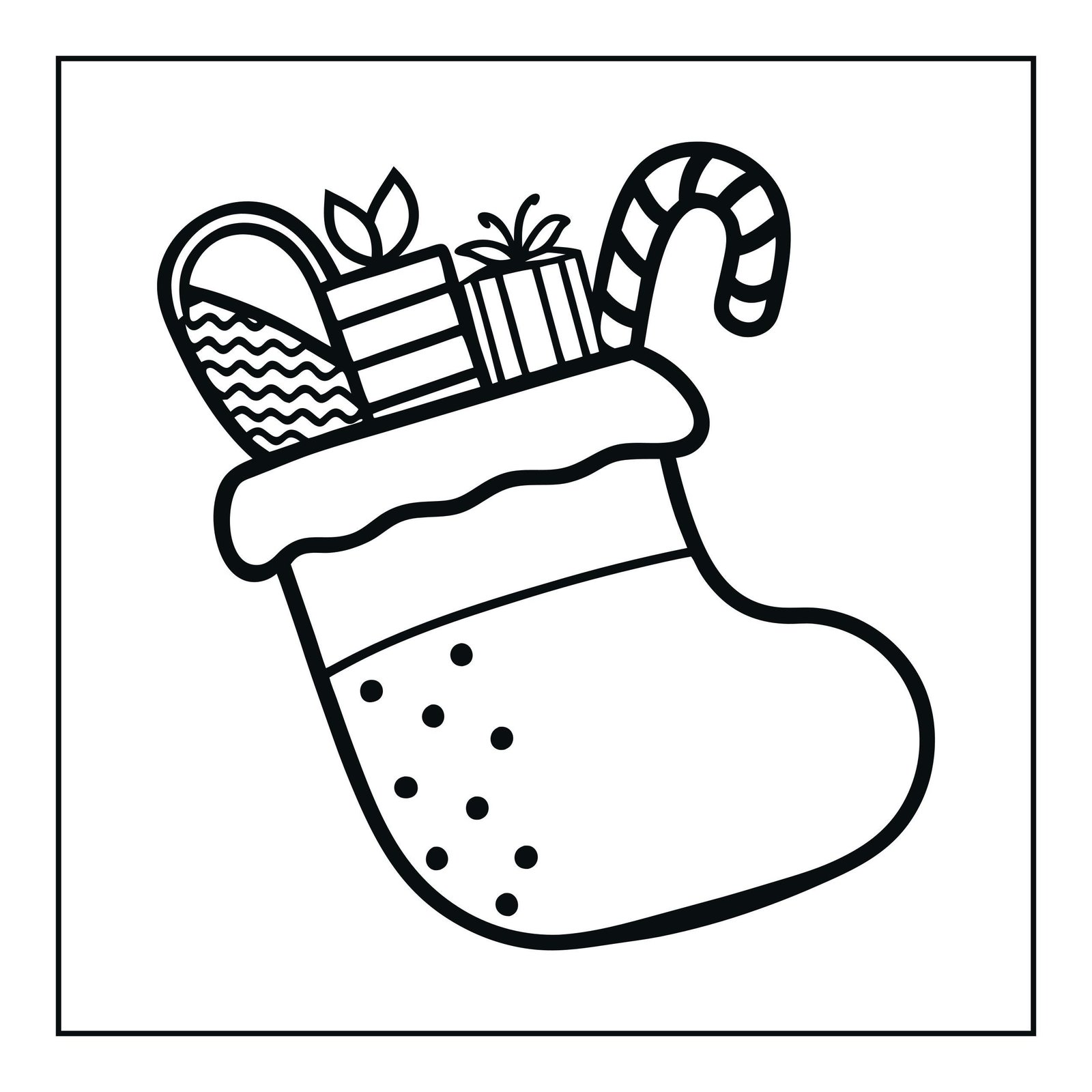 63-Page Everyday Things Coloring Book, Bold Easy Designs (Digital Download) - Image 8