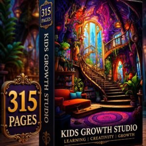 315 Page Fantasy Coloring Book | Enchanted Library, Magical Houses (Digital Download)