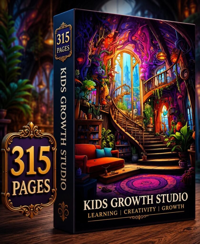 315 Page Fantasy Coloring Book | Enchanted Library, Magical Houses (Digital Download)
