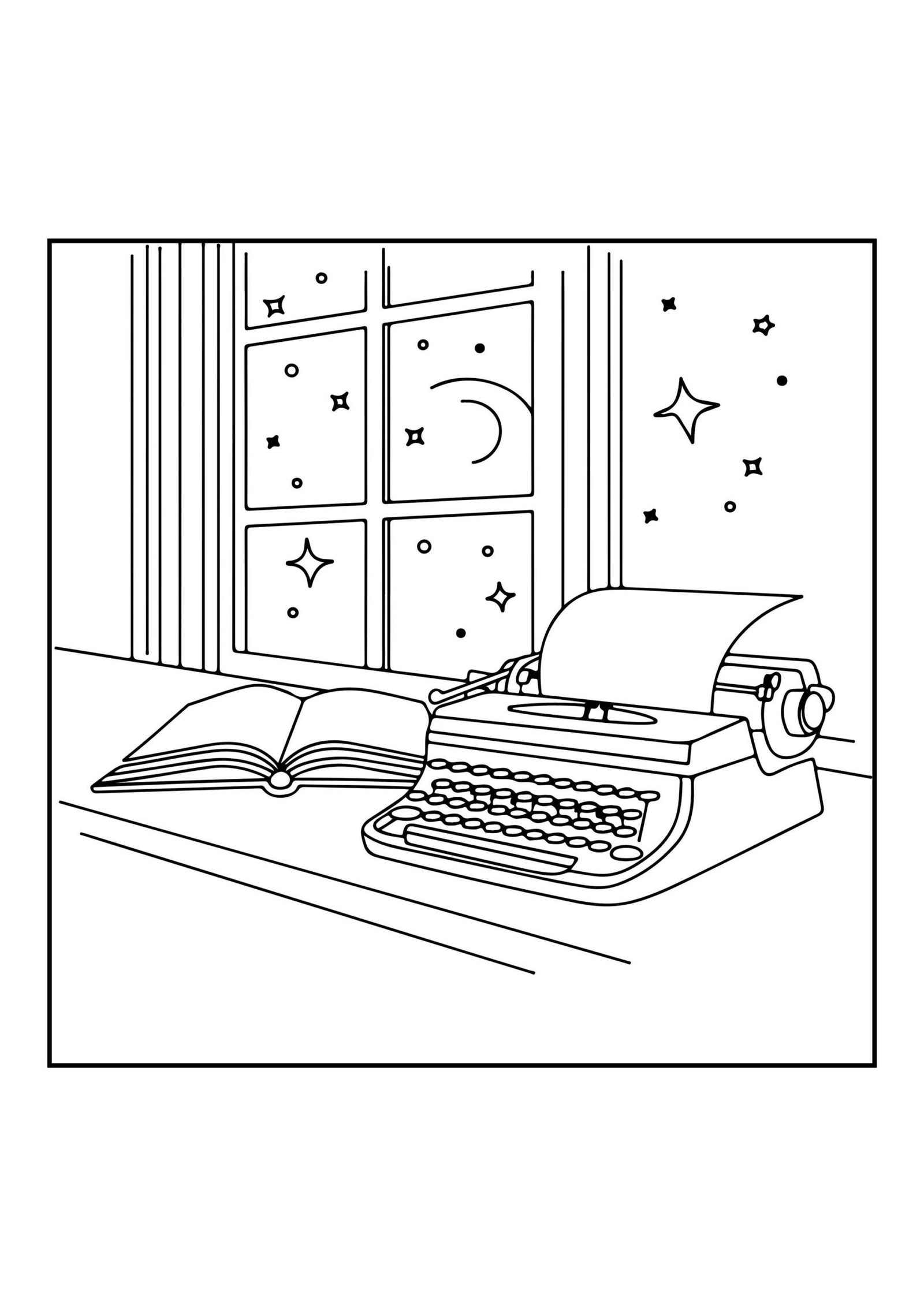 Cozy Spaces Coloring Book | 54 Home Interiors (Digital PDF) - Image 3