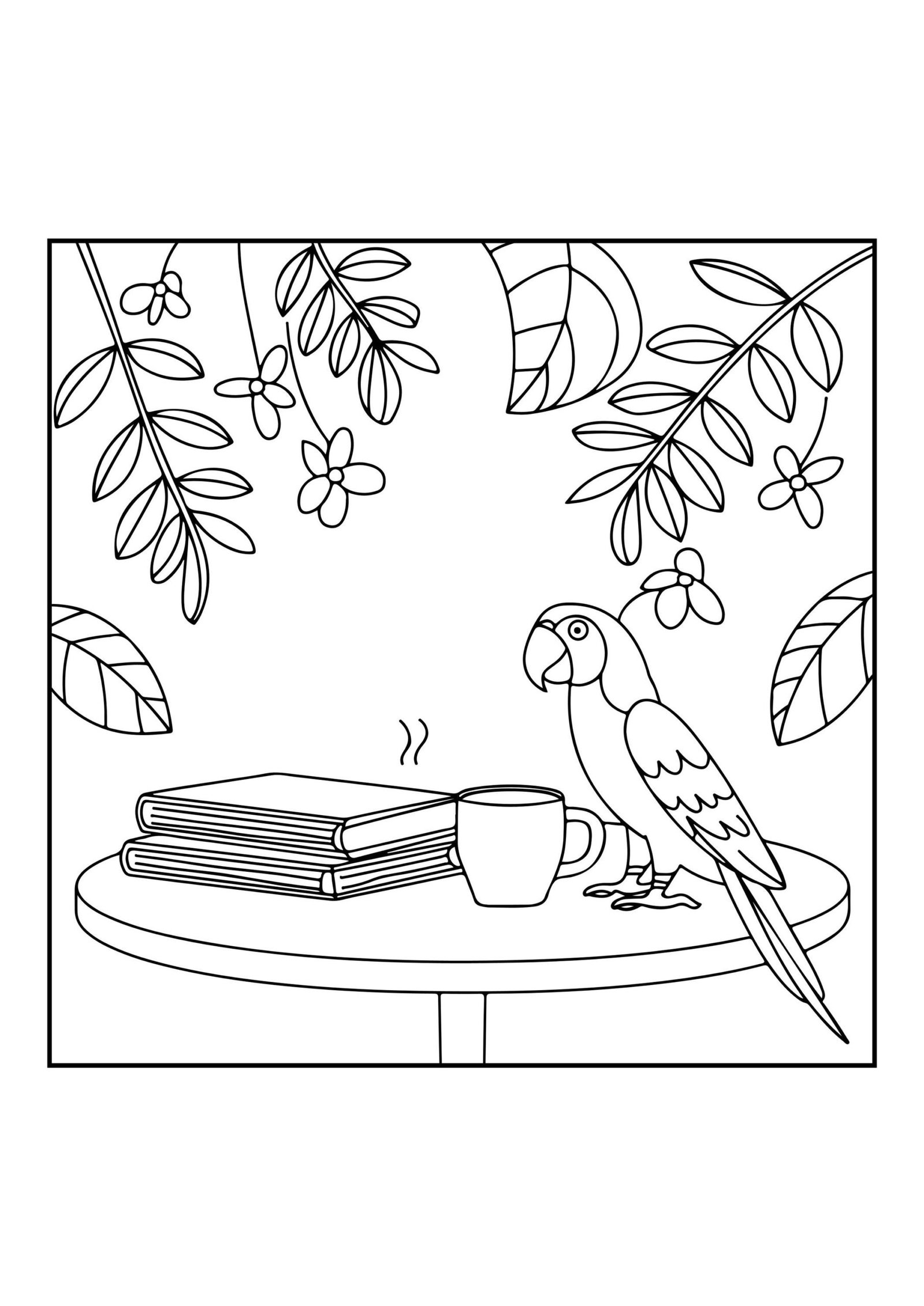 Cozy Spaces Coloring Book | 54 Home Interiors (Digital PDF) - Image 6